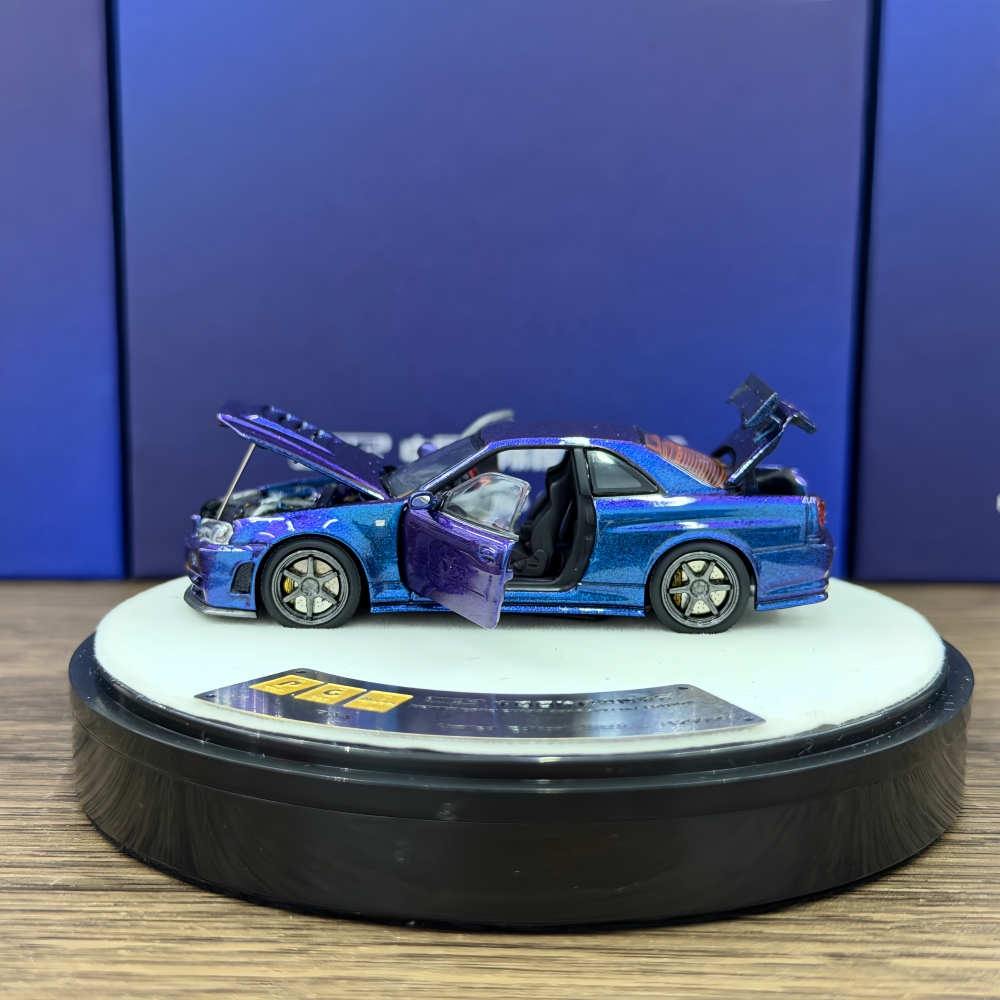 PGM 1:64 Liberty Walk GTR R34  - Die Cast Car 1 64 のレビューと価格