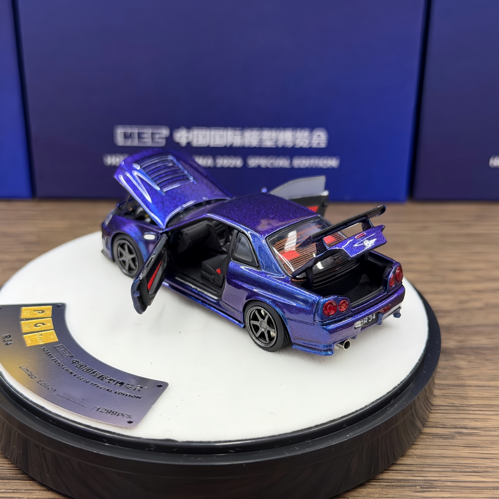 PGM 1:64 Liberty Walk GTR R34  - Die Cast Car 1 64 のレビューと価格