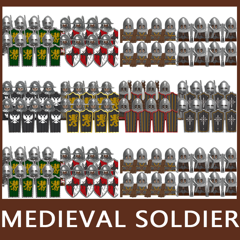MOC Medieval Castle Soldier Fi - Lego Minifigure Holder のレビューと価格