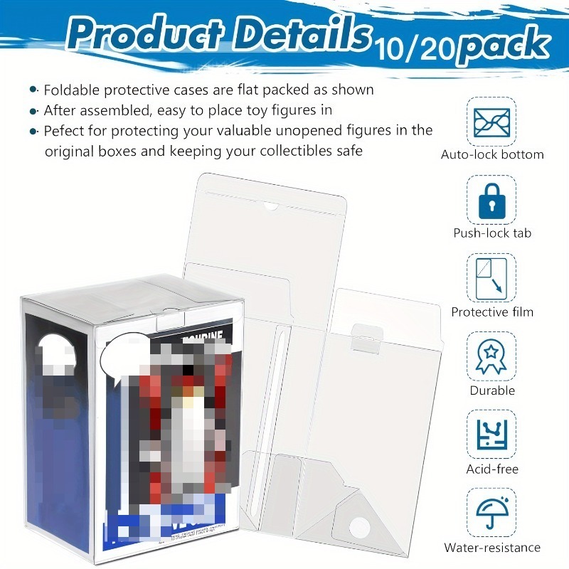 20-Pack Premium Clear Protecto - Funko Pop Protector のレビューと価格