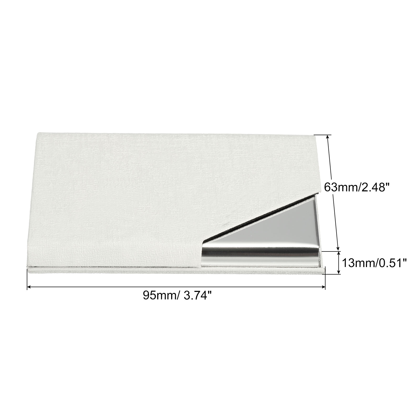 1/2Pcs Business Card Holder PU - Card Top Loader のレビューと価格