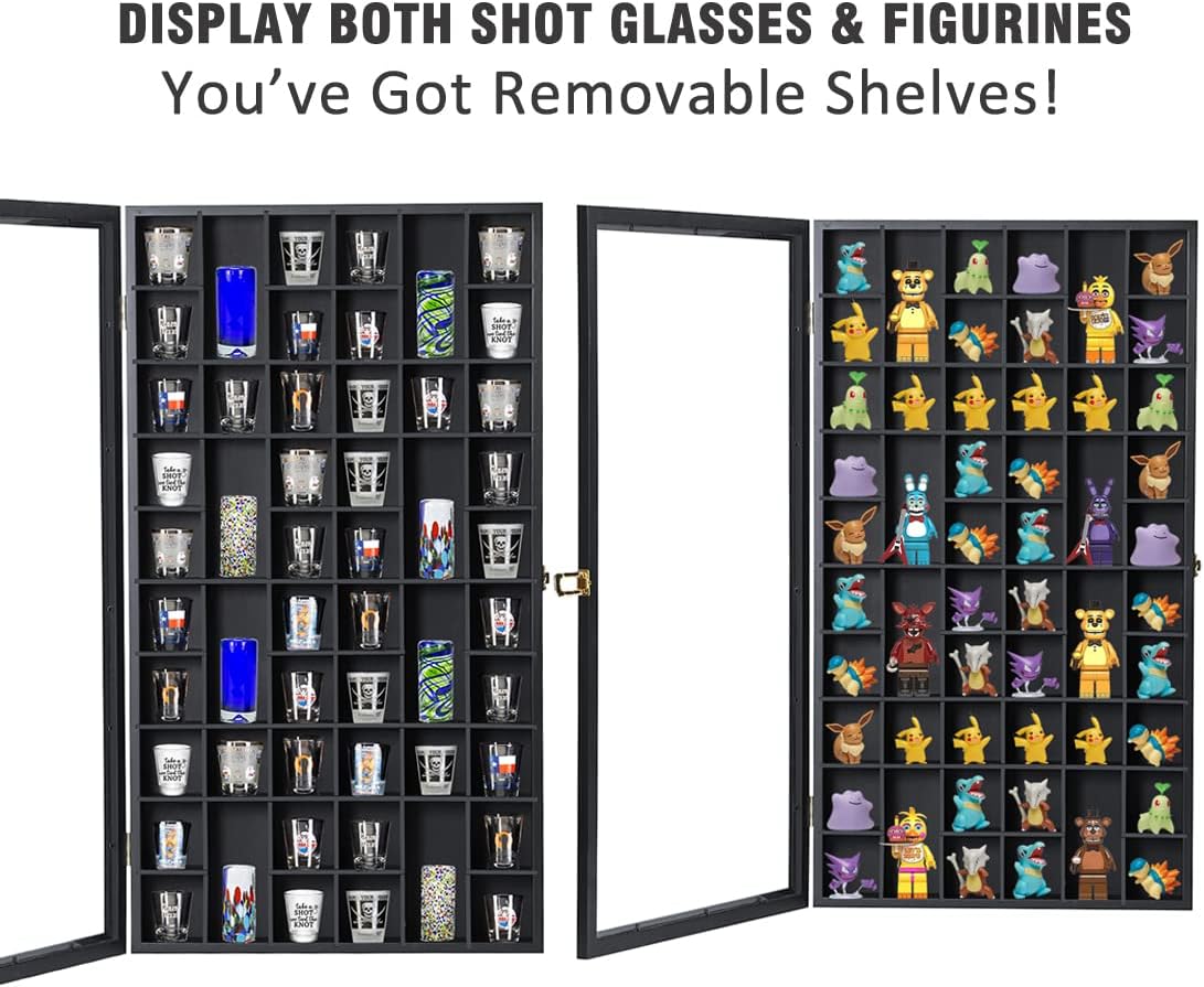Large Shot Glass Display Case, - Display Case Acrylic のレビューと価格