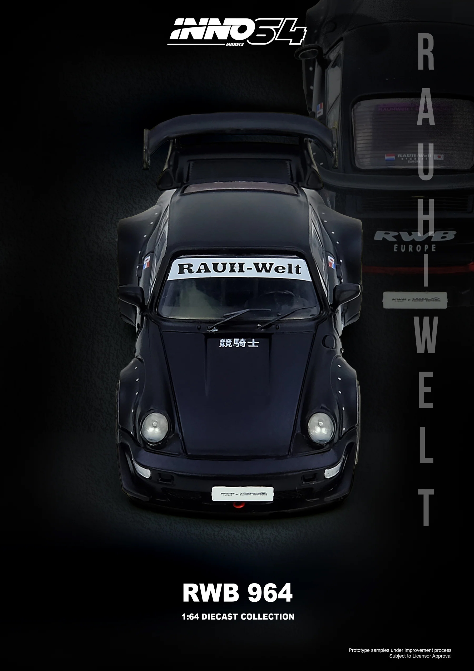 INNO64 1:64 Porsche 911 RWB 96 - Die Cast Car 1 64 のレビューと価格