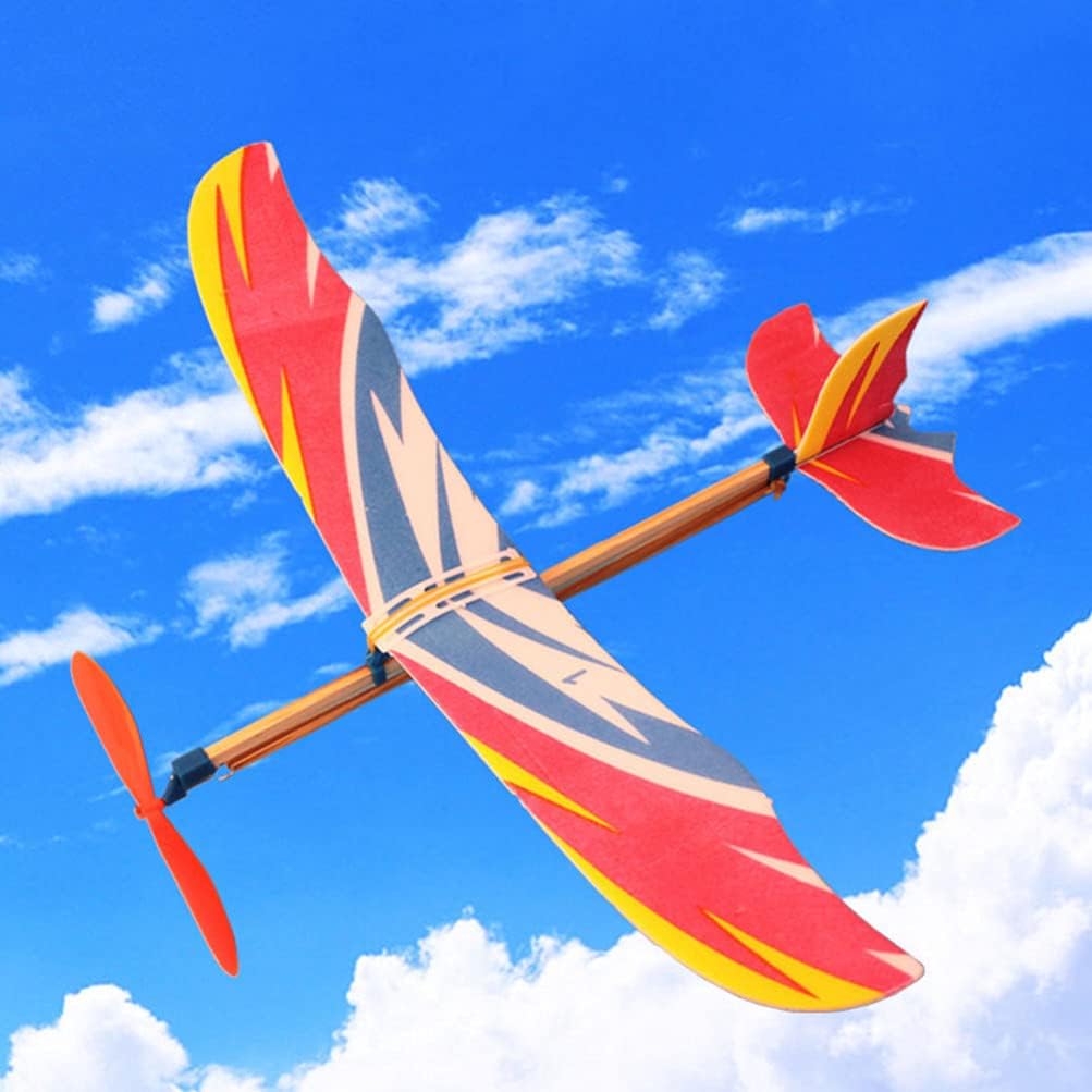5/10Pcs Rubber Band Powered Ai - Model Airplane Plastic のレビューと価格