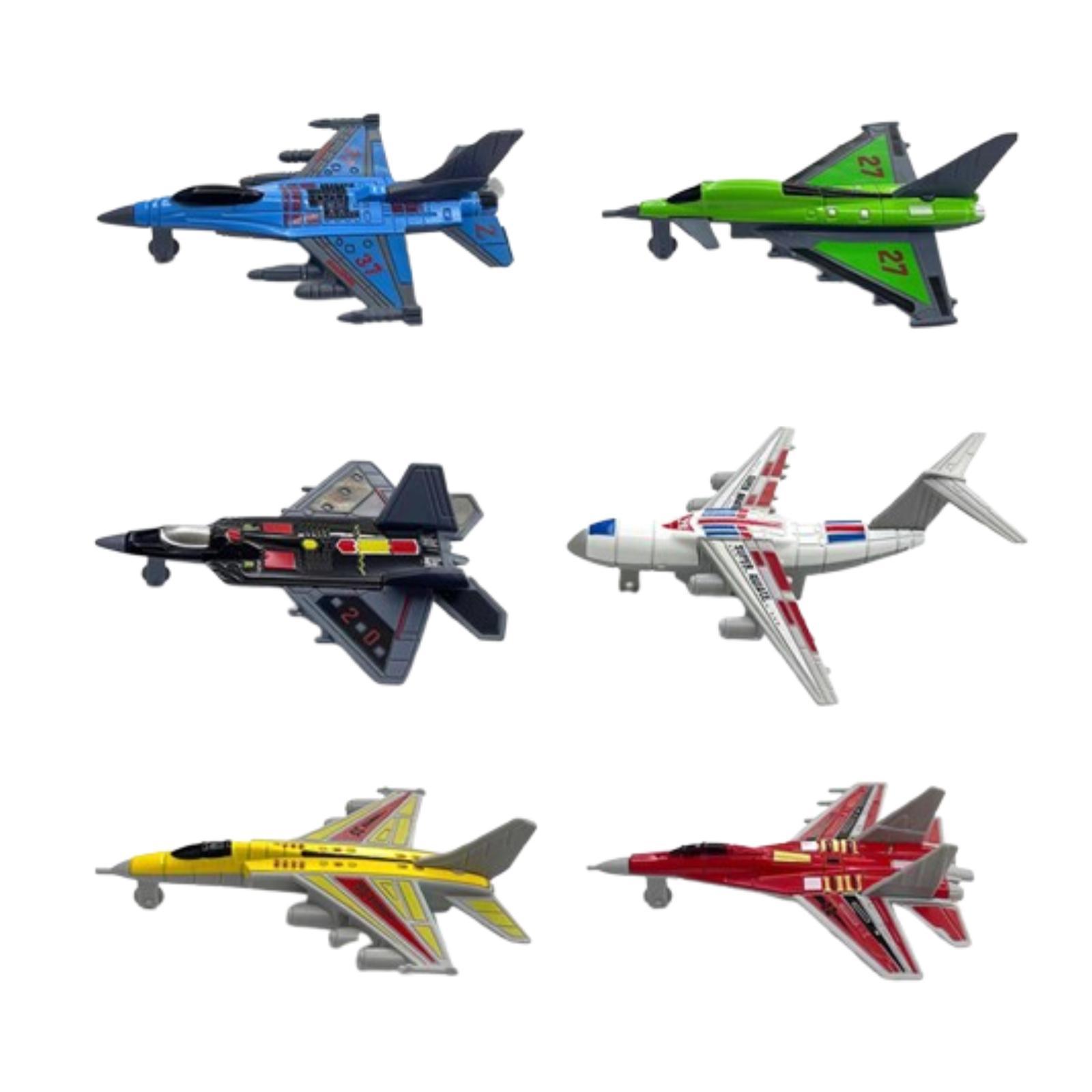 6x Alloy Metal Aircraft Models - Model Airplane Plastic のレビューと価格