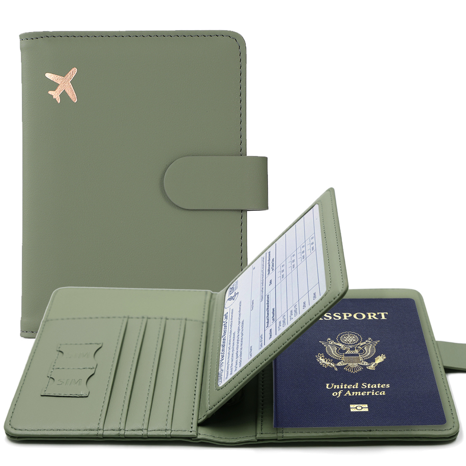 RFID Passport Cover Case Passp - Card Top Loader のレビューと価格