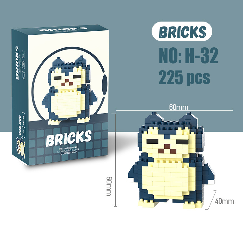 Pokemon Micro Building Blocks  - Building Block Mini のレビューと価格