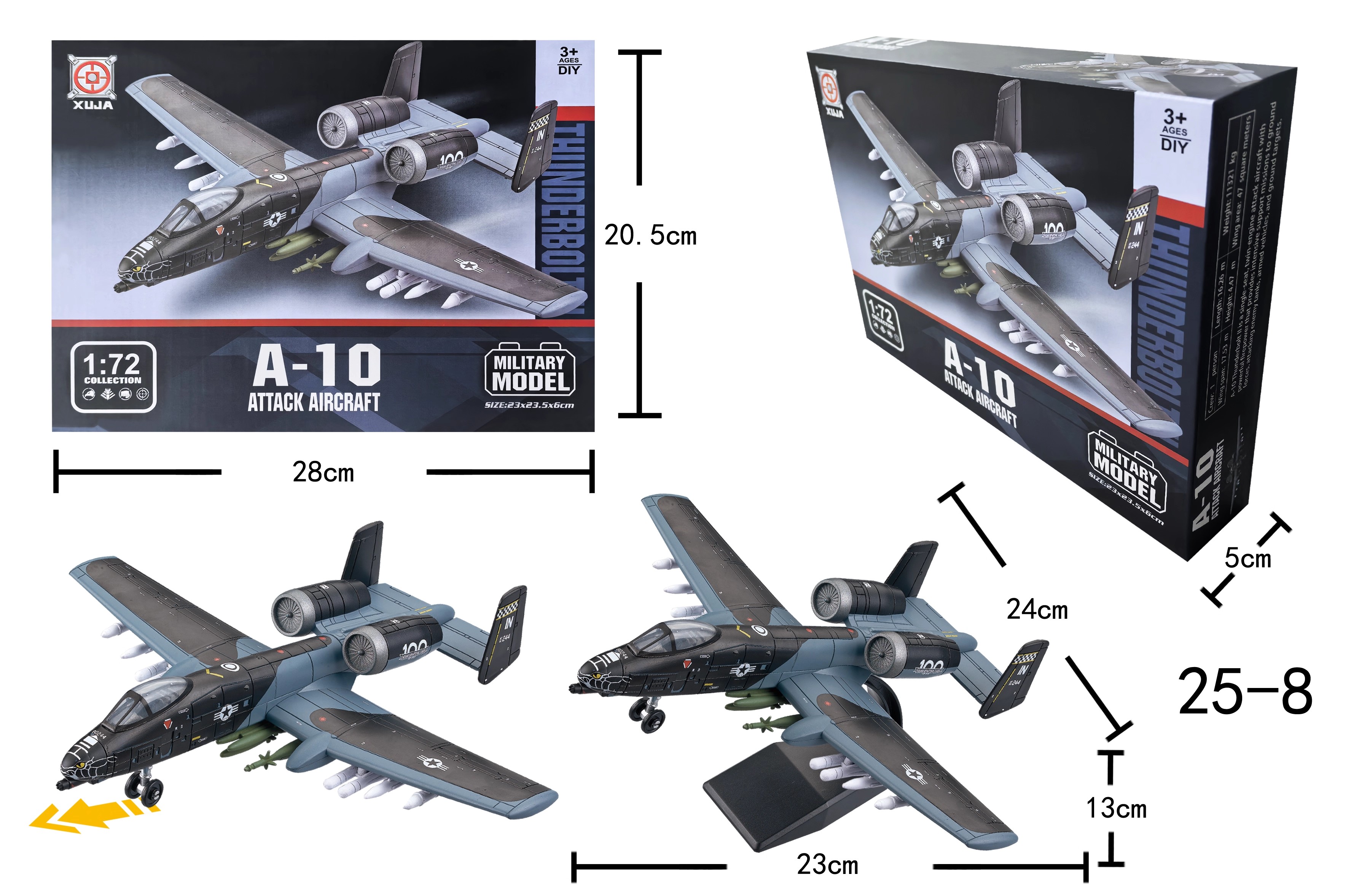 A-10 Warthog 1/72 Scale Micro  - Model Airplane Plastic のレビューと価格