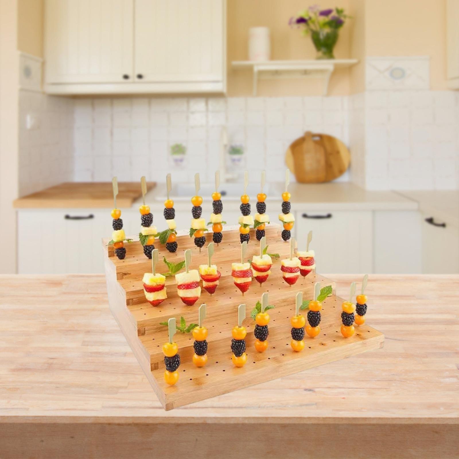 Wood Lollipop Holder Portable  - Display Risers Set のレビューと価格