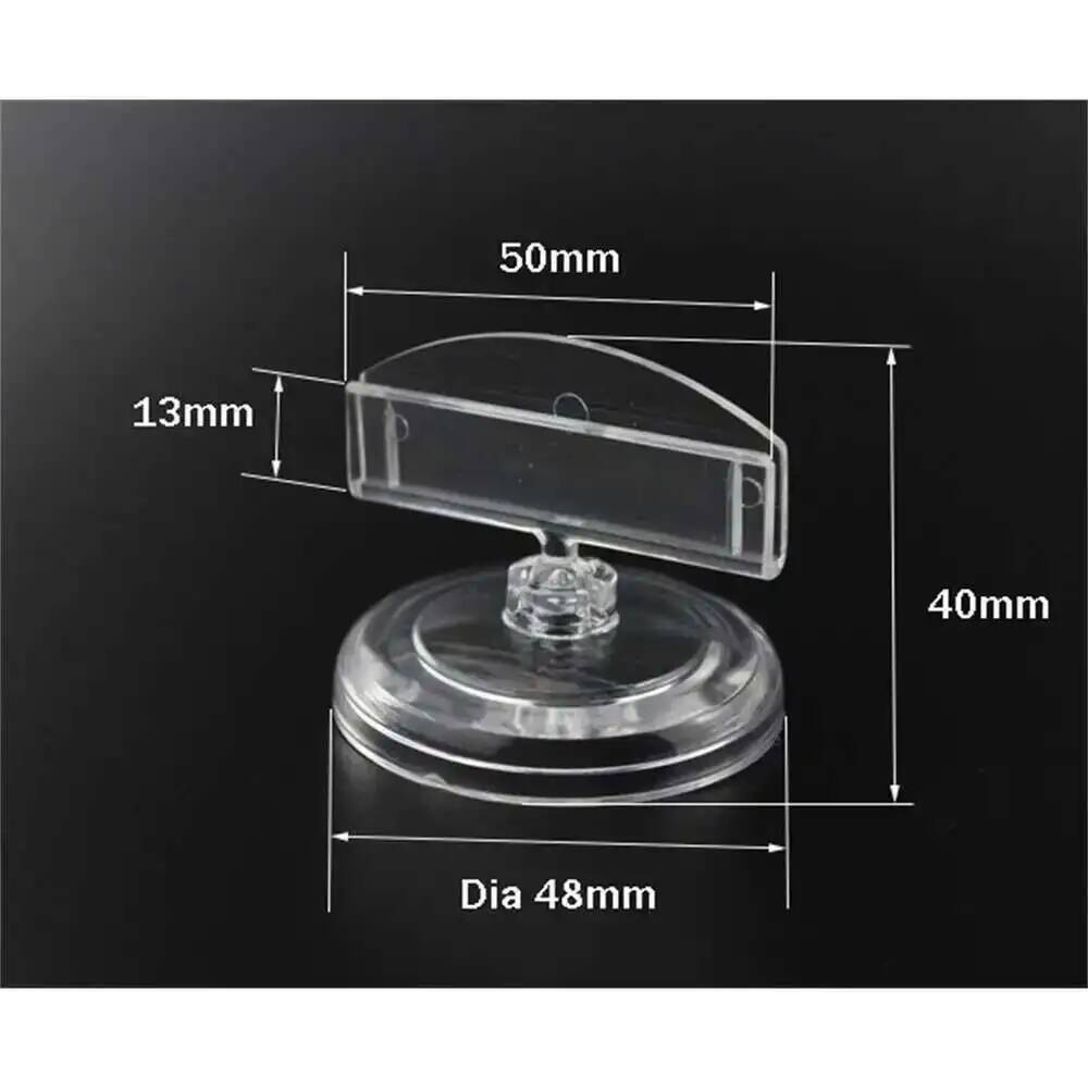Small Card Holder Stand Clear  - Pop Display Shelf のレビューと価格