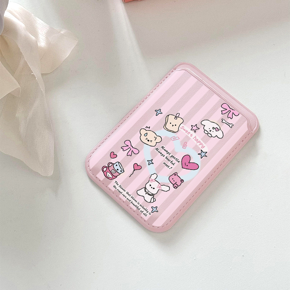 Cute Girly Sketch Style Leathe - Card Top Loader のレビューと価格