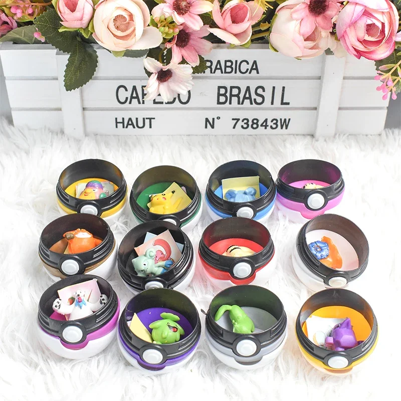 Pokemon Figure 12pcs/Set Poké  - Vinyl Figure Blank のレビューと価格