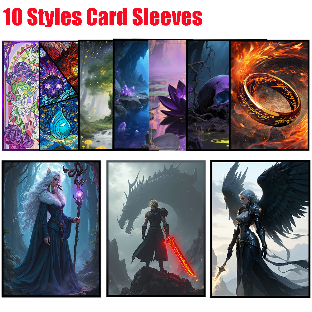 60pcs 66x91mm Multiple Styles  - Card Penny Sleeve のレビューと価格