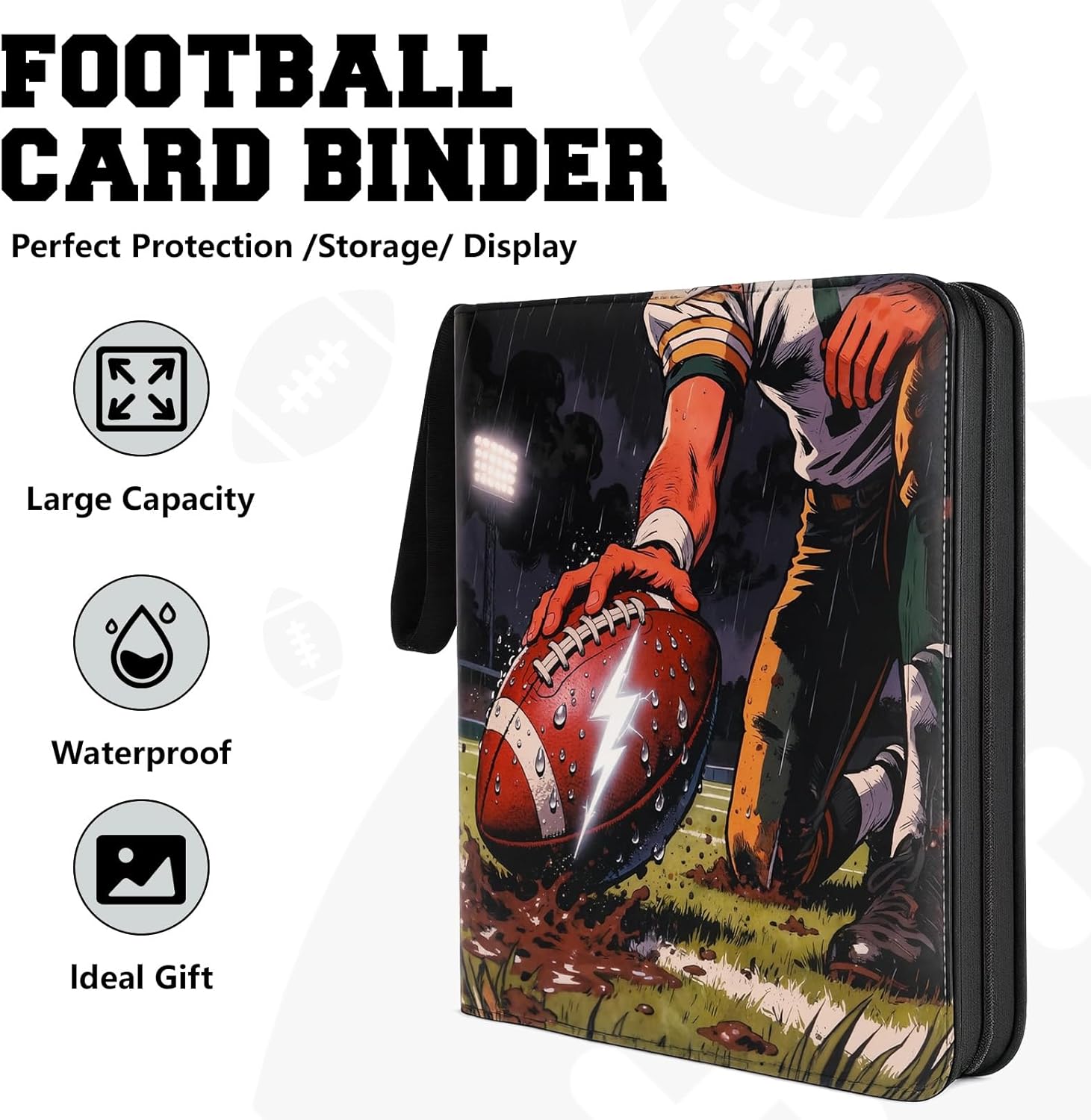Football Card Binder 9-Pocket  - Trading Card Binder のレビューと価格