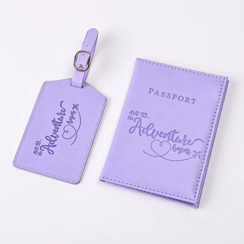 New Purple PU Leather Passport - Card Top Loader のレビューと価格