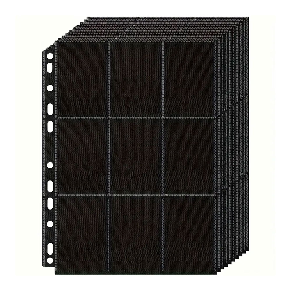 10Pack Black 9-Pocket A4 Tradi - Trading Card Binder のレビューと価格