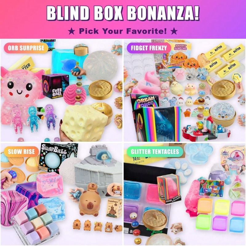 Squish Time Nee Doh Mystery Bl - Mystery Box Blind Bag のレビューと価格