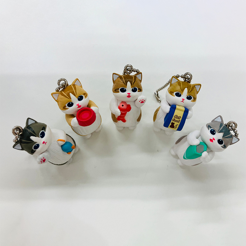 Mofusand Kawaii Cat Keychain B - Action Figure Stand のレビューと価格