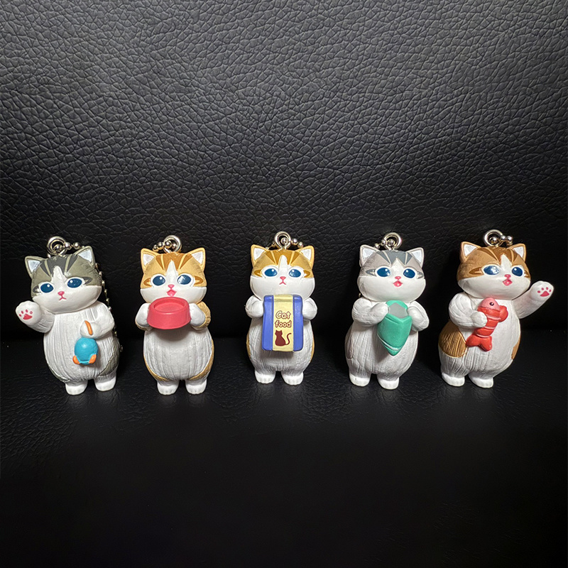 Mofusand Kawaii Cat Keychain B - Action Figure Stand のレビューと価格