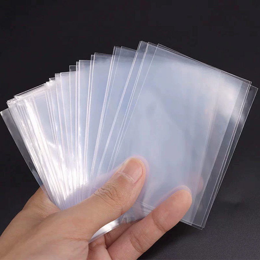 100pcs 8.8/9cm Clear Card Slee - Card Penny Sleeve のレビューと価格