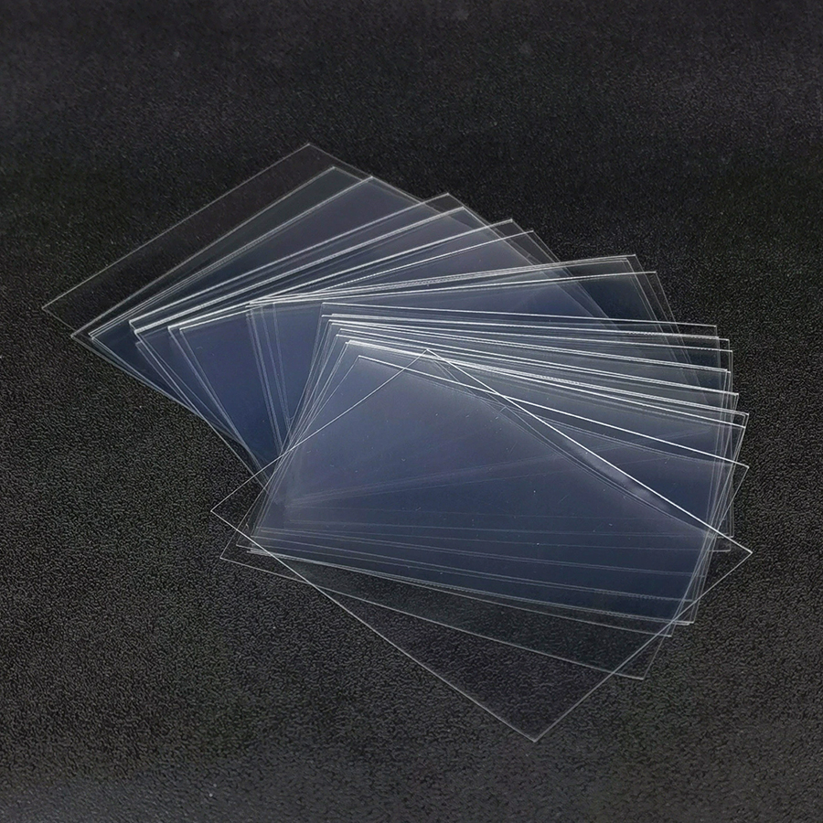 100pcs 8.8/9cm Clear Card Slee - Card Penny Sleeve のレビューと価格