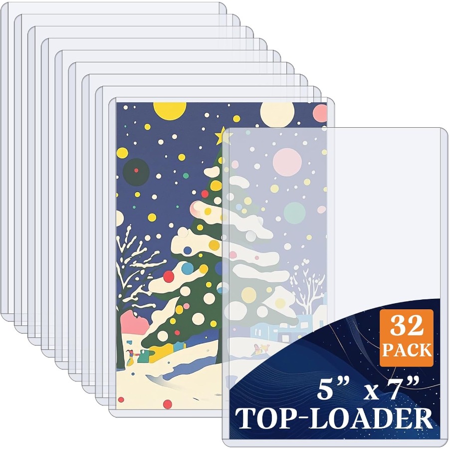 32 Pack Toploaders for Cards 5 - Card Top Loader のレビューと価格