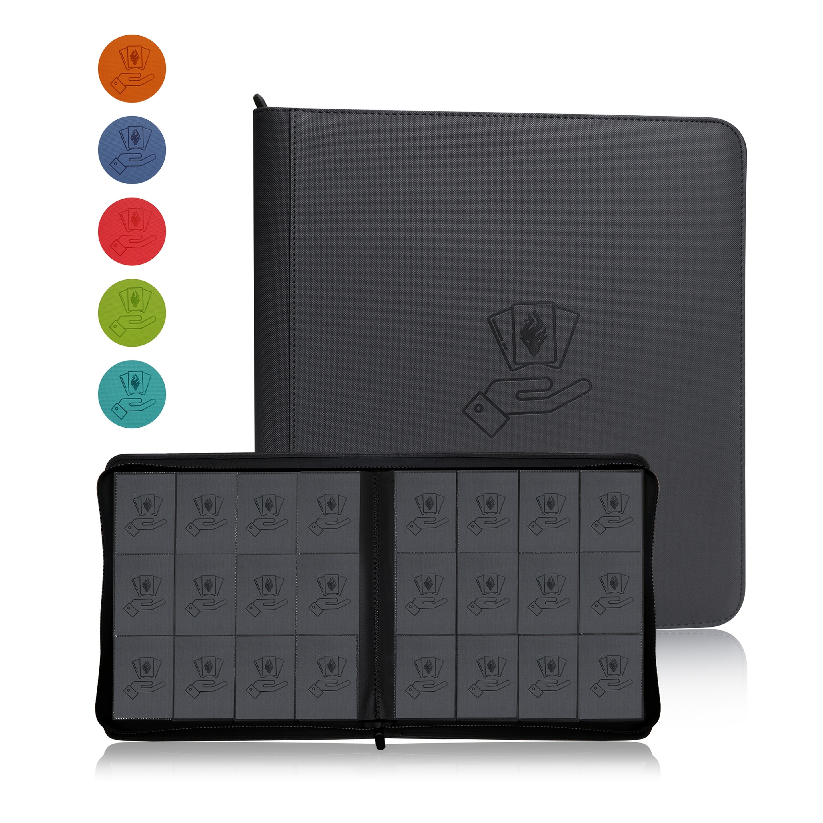 12 Pockets Trading Card Zipper - Trading Card Binder のレビューと価格