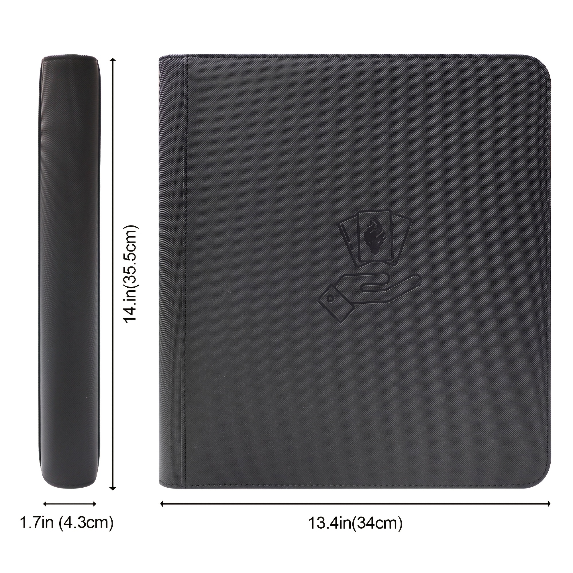 12 Pockets Trading Card Zipper - Trading Card Binder のレビューと価格