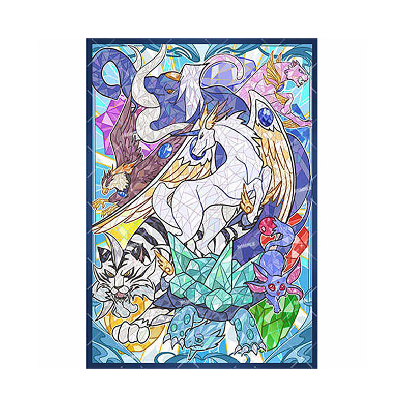 60pcs/set Yu-Gi-OH! rystal Bea - Card Penny Sleeve のレビューと価格