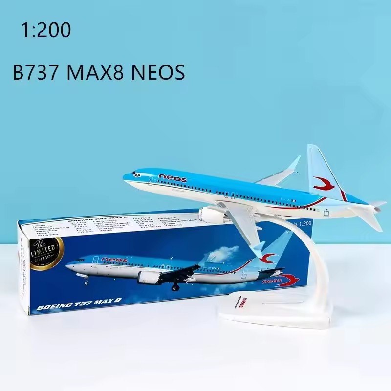 1:200 Scale B737 MAX8 Neos Air - Model Airplane Plastic のレビューと価格