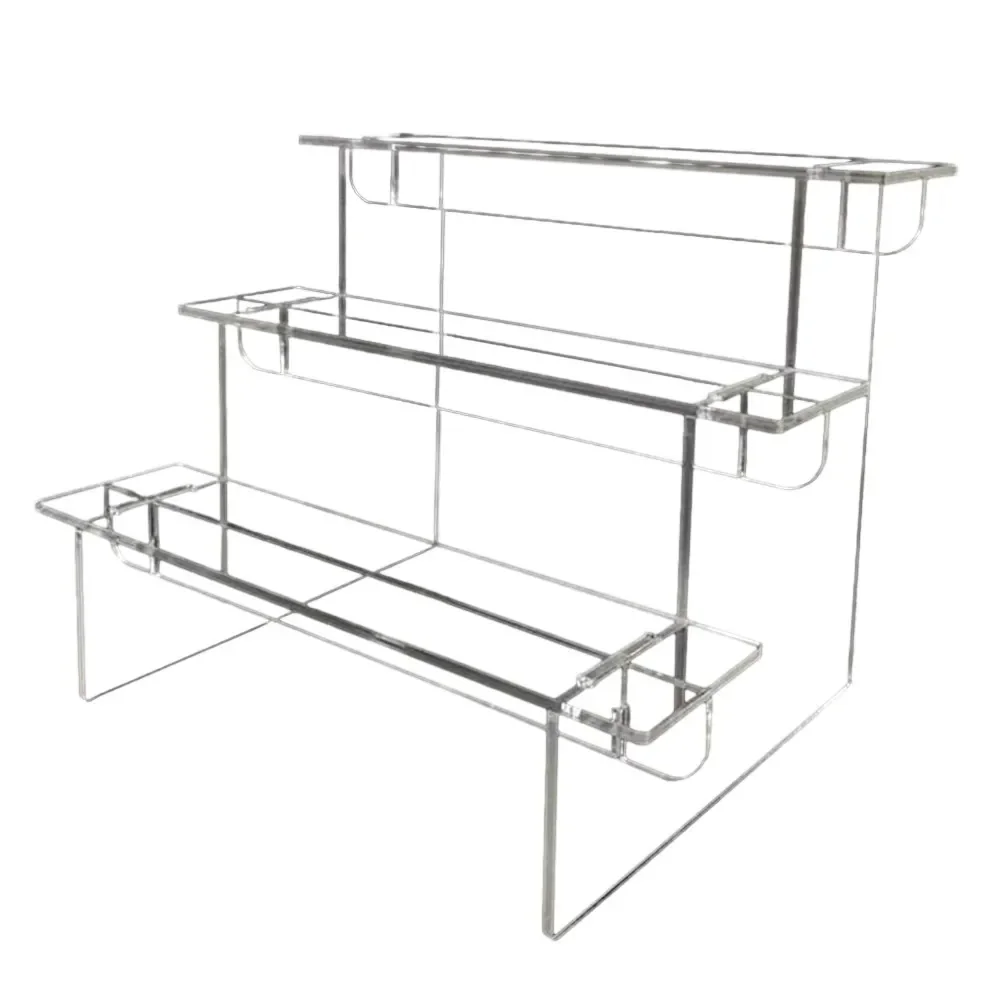 1-5 Tier Acrylic Display Stand - Pop Display Shelf のレビューと価格
