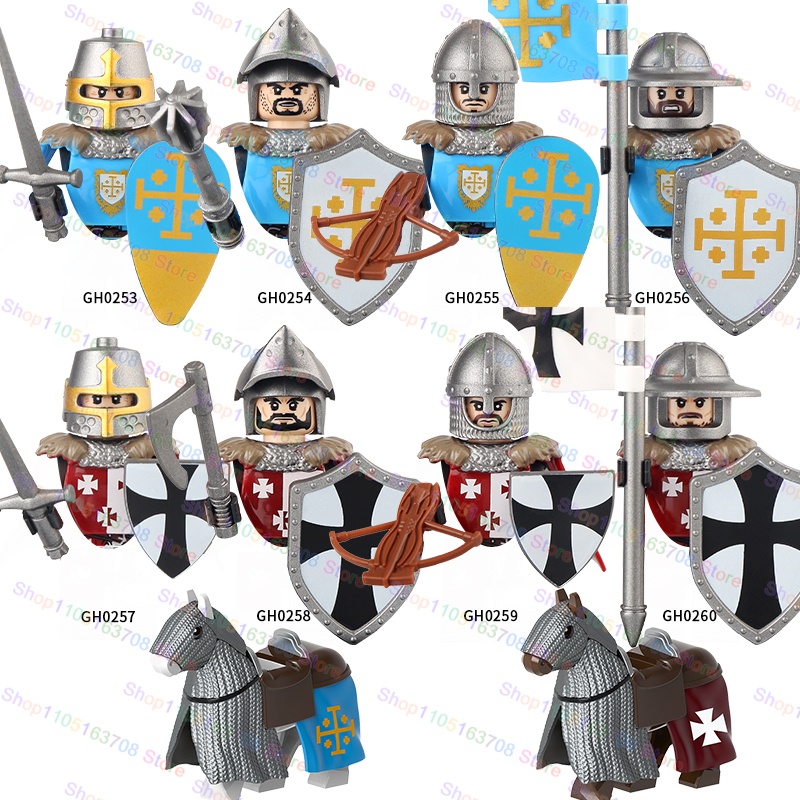 G0128 Moc Medieval Roman Centu - Lego Minifigure Holder のレビューと価格