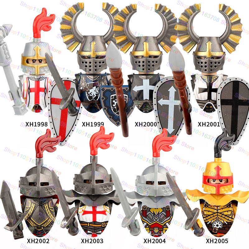 G0128 Moc Medieval Roman Centu - Lego Minifigure Holder のレビューと価格