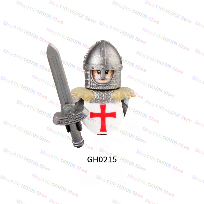 G0128 Moc Medieval Roman Centu - Lego Minifigure Holder のレビューと価格