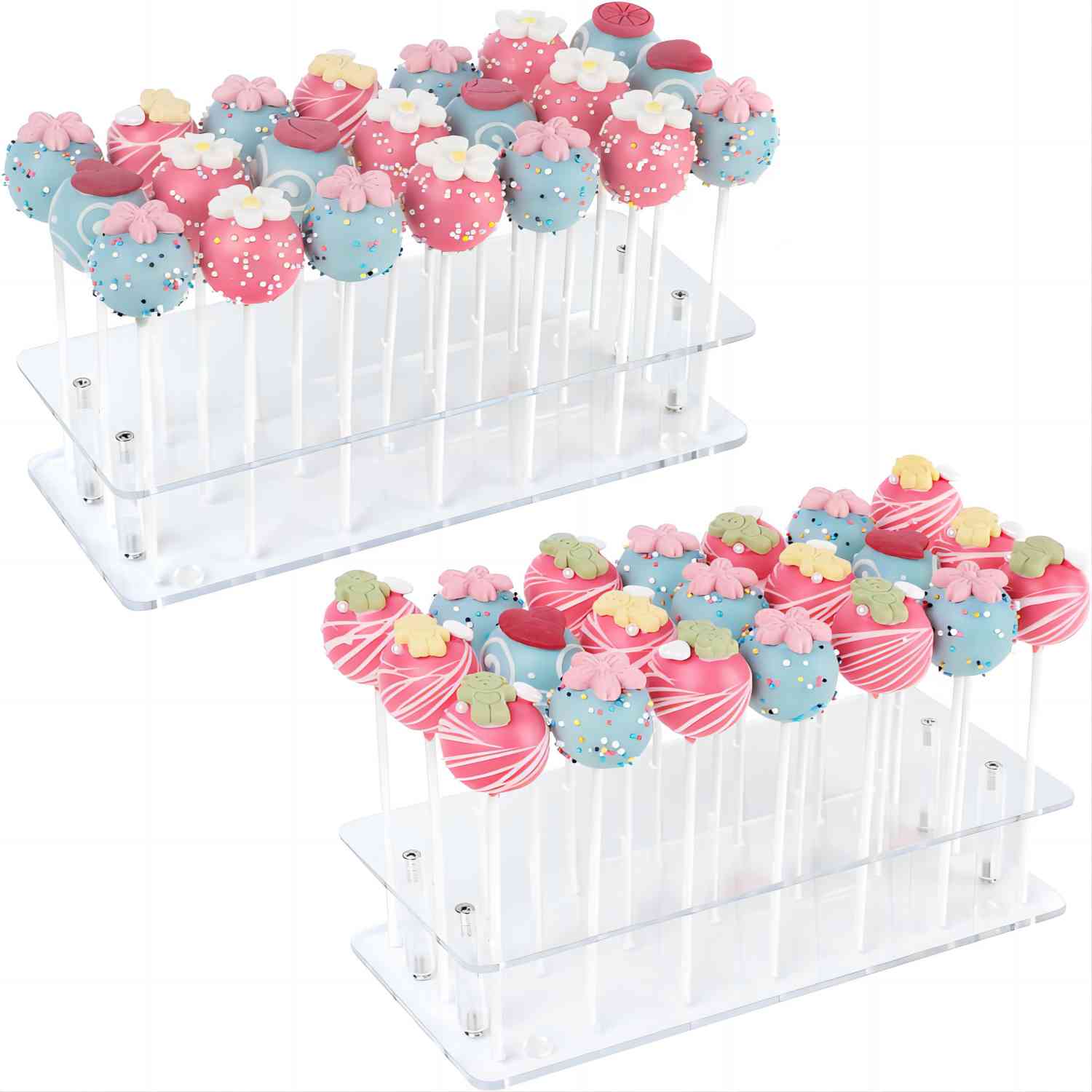 Acrylic Cake Pop Display Stand - Pop Display Shelf のレビューと価格