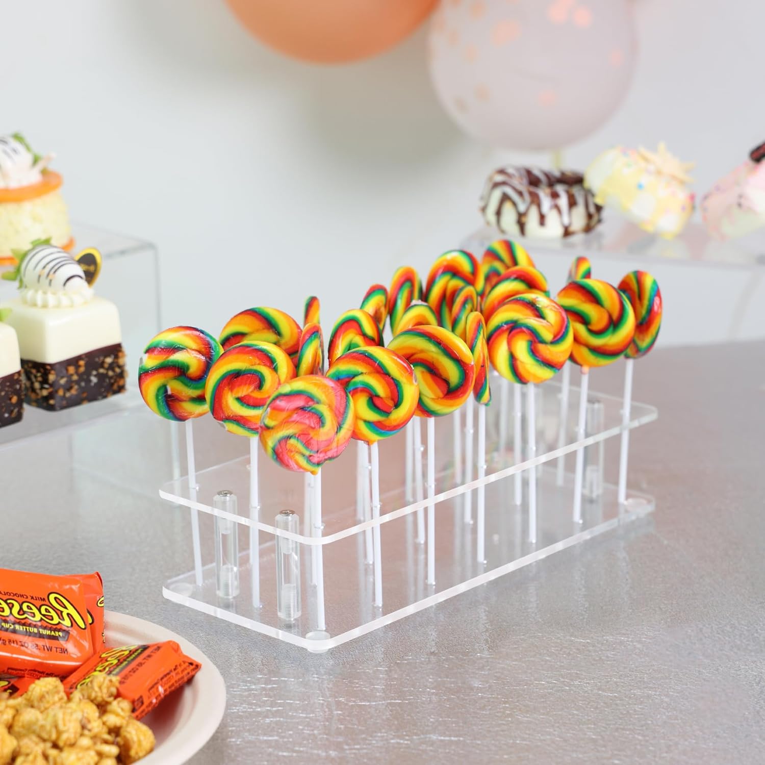 Acrylic Cake Pop Display Stand - Pop Display Shelf のレビューと価格
