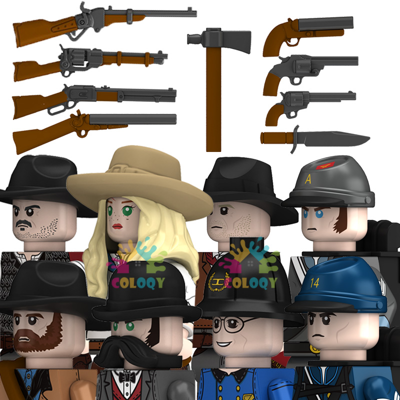 Kids Toys Cowboy Building Bloc - Lego Minifigure Holder のレビューと価格