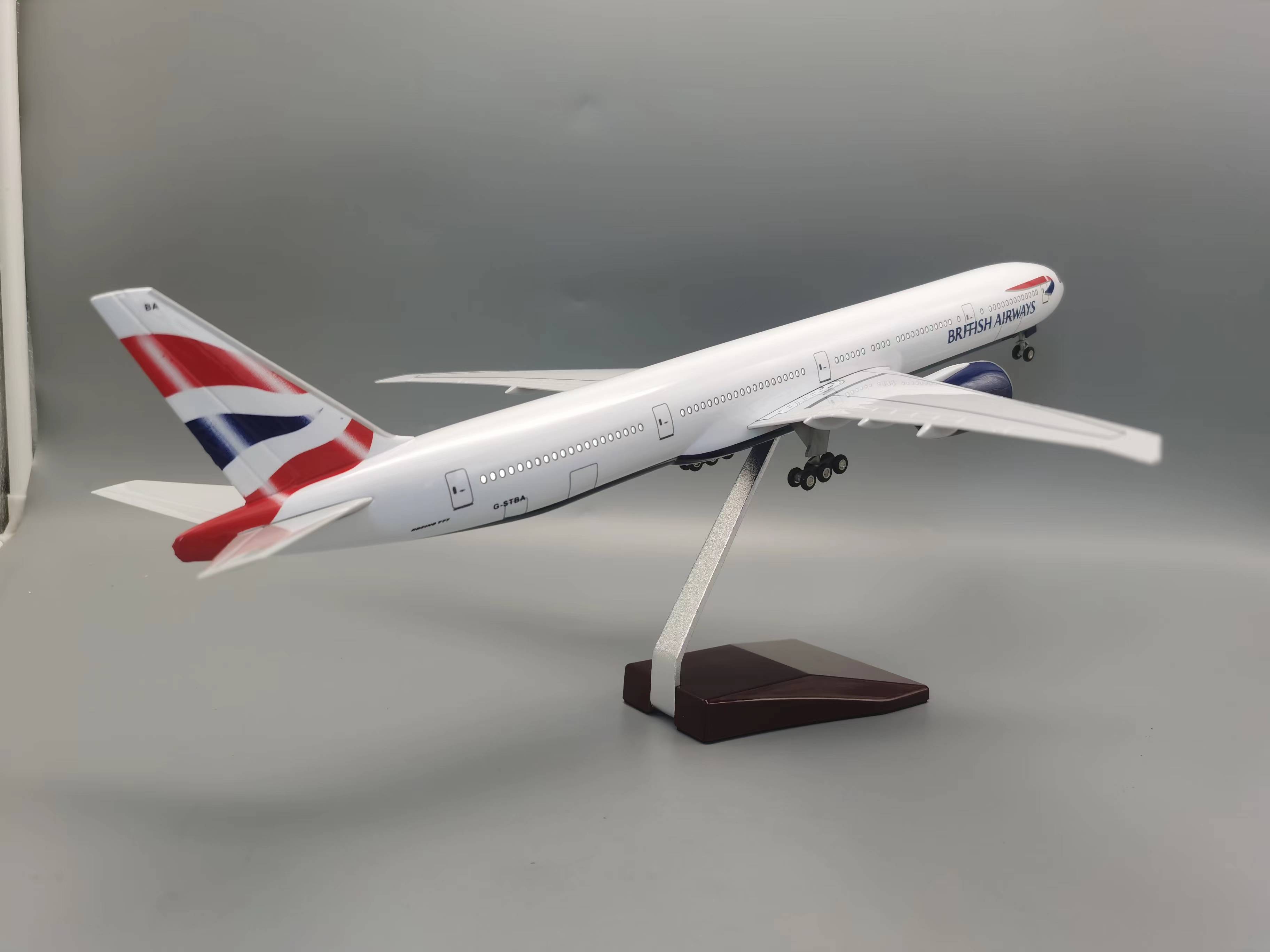 Aircraft B777  British Airways - Model Airplane Plastic のレビューと価格