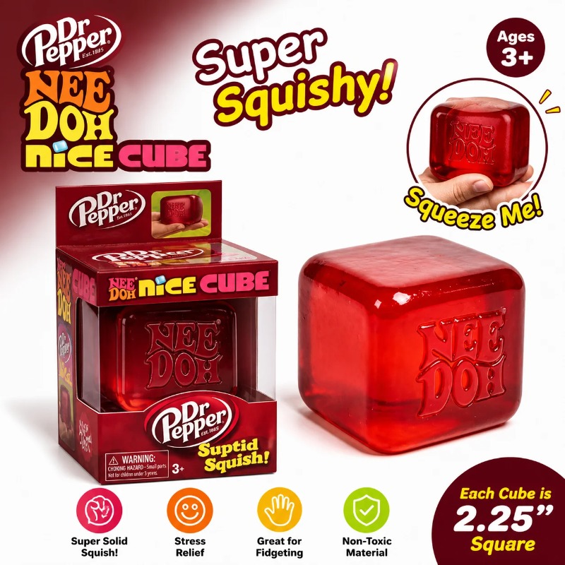 Soft Cube Squishy Toy Stress R - Fidget Cube Original のレビューと価格