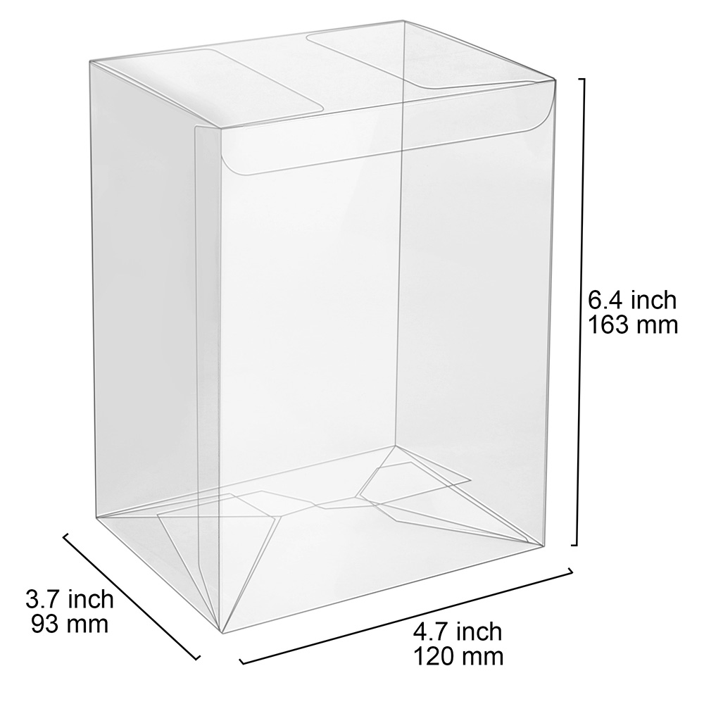 50PCS Clear Protective Box for - Funko Pop Protector のレビューと価格
