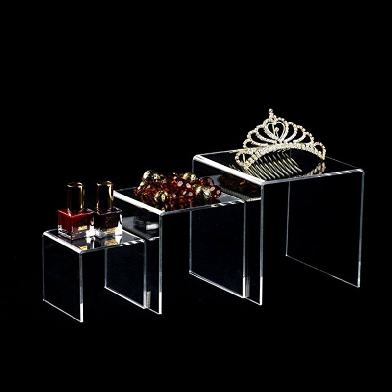 6pcs/Set Acrylic Display Stand - Display Risers Set のレビューと価格