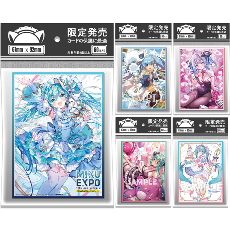 60pcs/set Hatsune Miku Card Sl - Card Penny Sleeve のレビューと価格