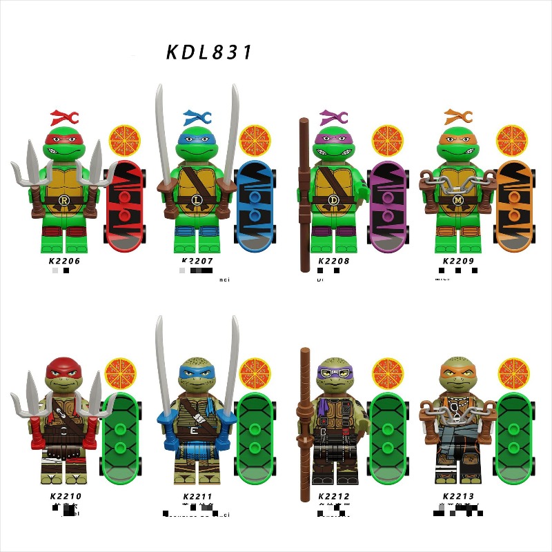 KDL831 cartoon series Teenage  - Building Block Mini のレビューと価格