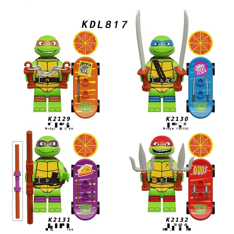 KDL831 cartoon series Teenage  - Building Block Mini のレビューと価格