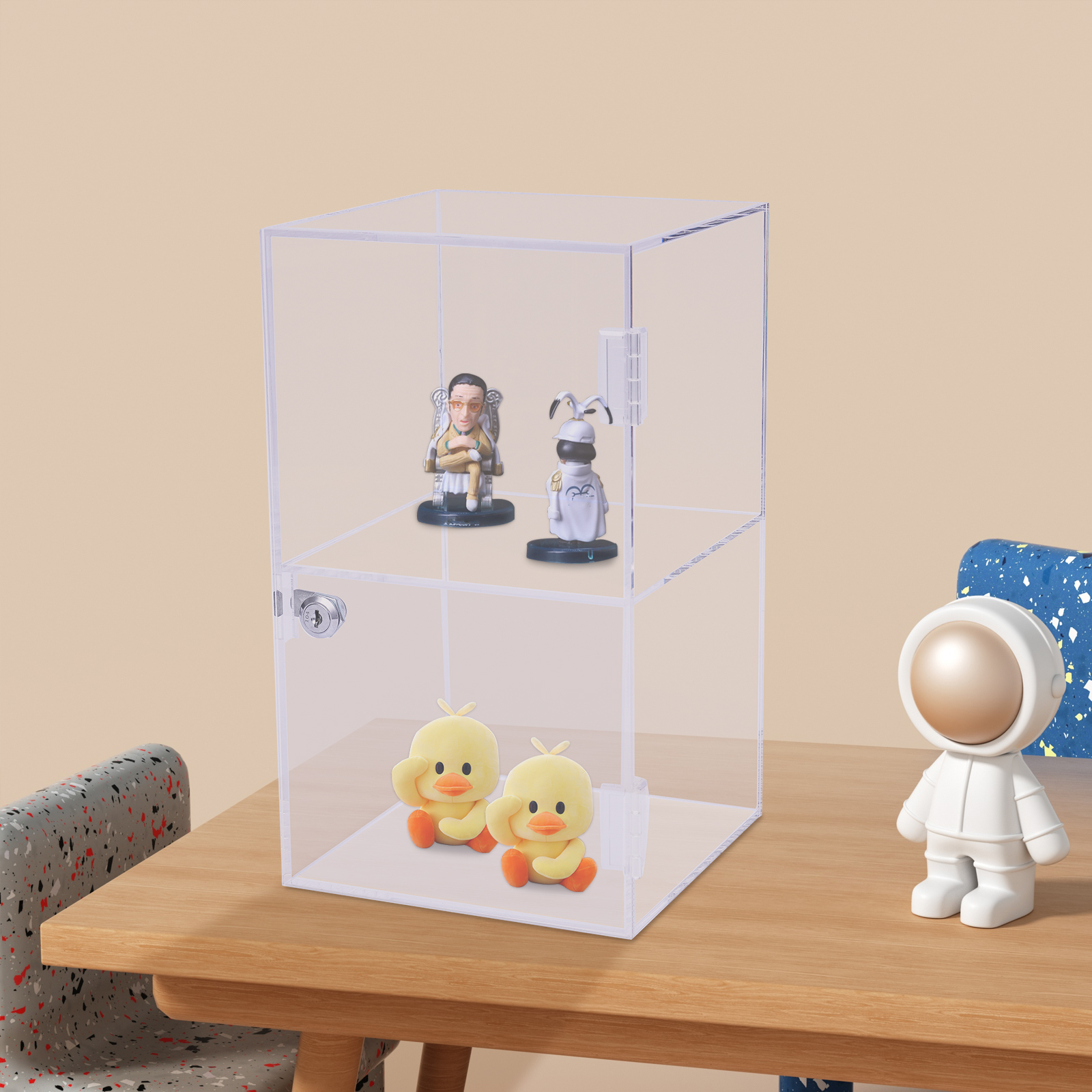 Transparent Acrylic 20x20x35cm - Display Case Acrylic のレビューと価格