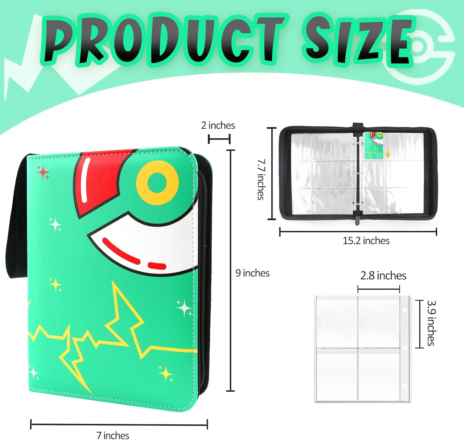 400 Pockets Card Binder with 5 - Trading Card Binder のレビューと価格