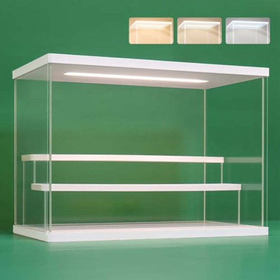 Clear Acrylic Display Case Sta - Display Case Acrylic のレビューと価格