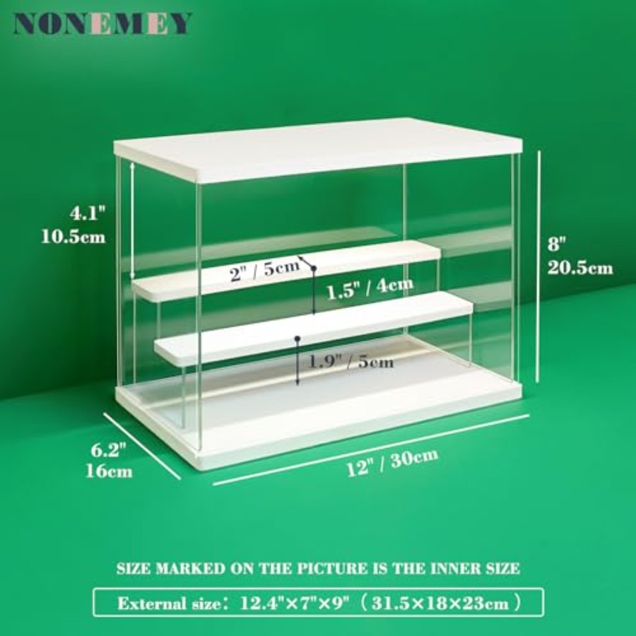 Clear Acrylic Display Case Sta - Display Case Acrylic のレビューと価格