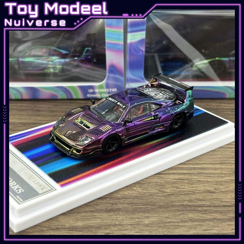 TopArt Ferrari LBWK F40 Irides - Die Cast Car 1 64 のレビューと価格