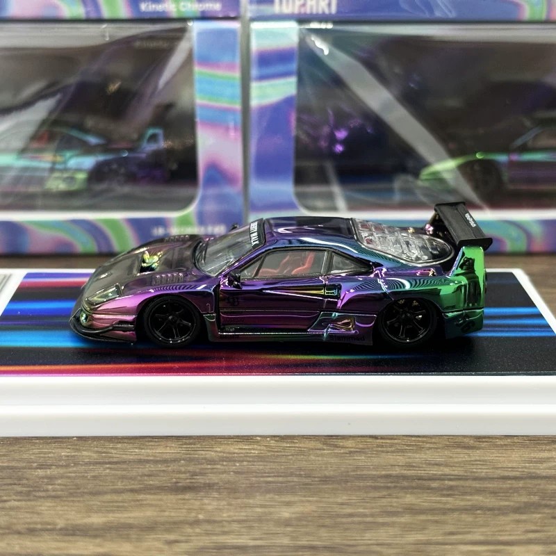 TopArt Ferrari LBWK F40 Irides - Die Cast Car 1 64 のレビューと価格